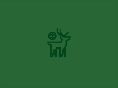 MKE Bucks buck bucks deer design graphic design icon illustration logo logo design milwaukee vector