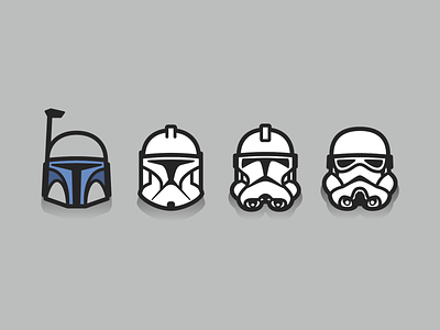 clone trooper helmet vector