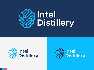 Intel Distillery Branding branding design distillery food graphic design icon illustration info logo logo design vector