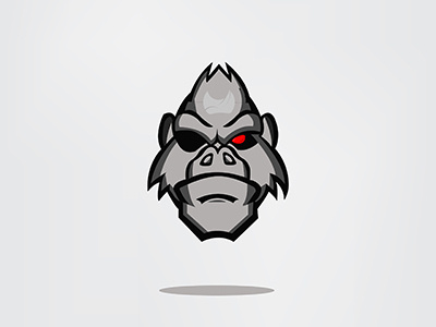 Logo Gorilla gorilla light logo shade