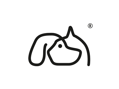 Cats and Dog / Pet / Logo Design symbol