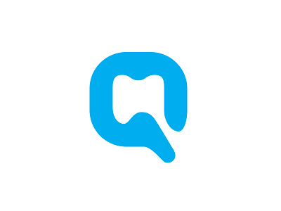 Letter “Q” / Dental / Logo Design symbol by Tomasz Borowicz on Dribbble
