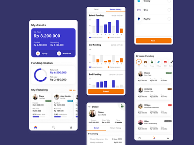 Funding App - Design Exploration