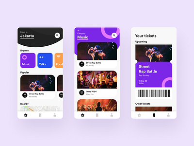 Event App - Design Exploration