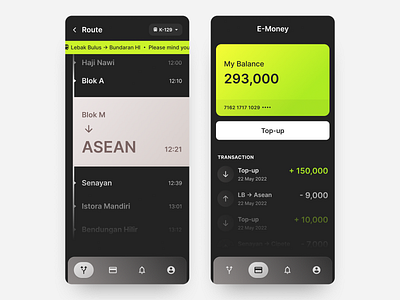 Commuter Line MRT Train UI - Design Exploration