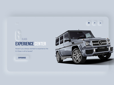 Automotive Web Design car ui design webdesign website design