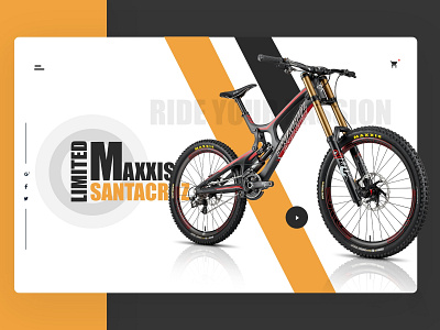 Buy Bicycle Online Web design Concept buy bicycle online ecommerce app ecommerce design ui ux web design