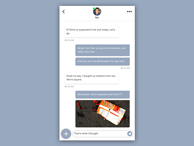 Daily UI #13 - Messaging daily ui design messaging ui ui challenge ui design