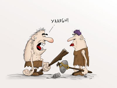 Yaargh! Narrgh! - Illustration art character digital illustration drawing good old days illustration relationships