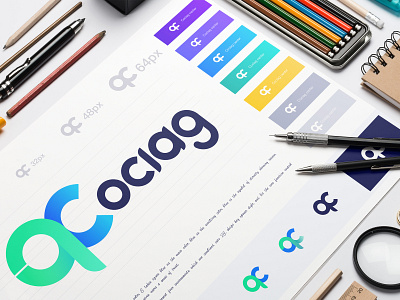 QClclag logo redesign ui 商标 图标
