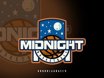 Midnight basketball logo basketball logo nba sports