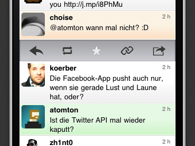 airTweet timeline 2