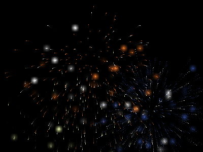 Flash Pixel Fireworks