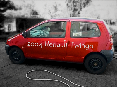 My First Car: '04 Renault Twingo car first car rebound