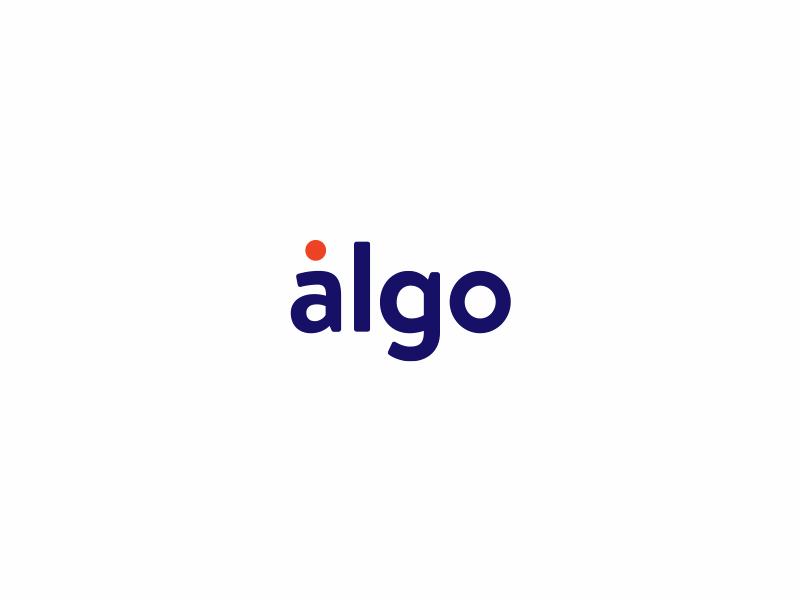 ⭐️New logo ⭐️ algo data driven dataviz logo logo animation minimal primary colors startup