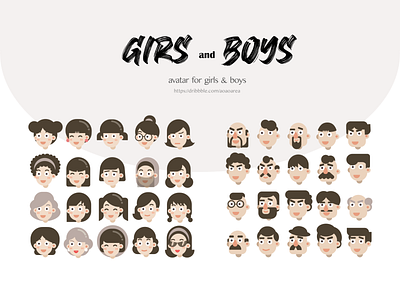 Girls & Boys avatars