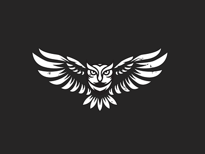 Ghost bird. bird brandidentity design icon logo logoforsale owl simple