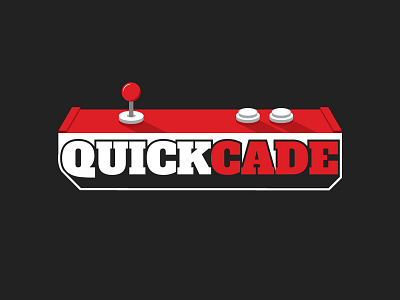 QuickCade Logo arcade gamelogo gaming logo logo design