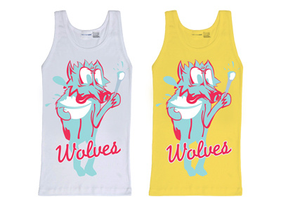 Wolves Tank Tops band merch clothing tank tops wolves
