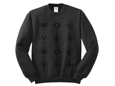 Wolves Crewneck band merch clothing typography wolves