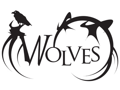 Wolves Logo branding identity logo typography wolves