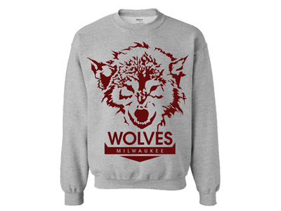 Red Wolves Crewneck band merch clothing crewnecks wolves