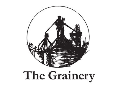 The Grainery Logo branding identity logo music recording studio the grainery typography