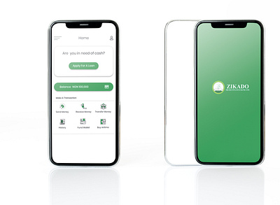 zikado fintech app design product ui ux