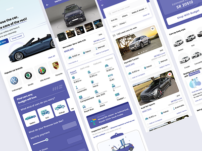 Car Sell App designs themes templates and downloadable graphic