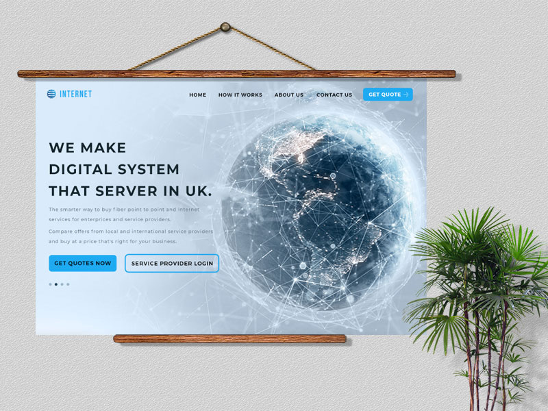 Internet website internet website technology website website slider web internet