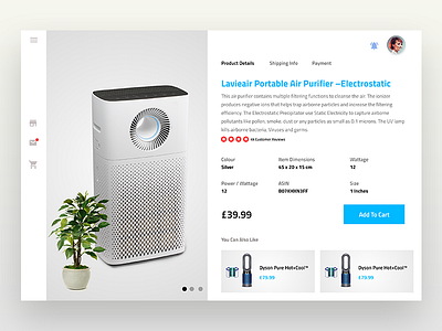 eCommerce slider for website