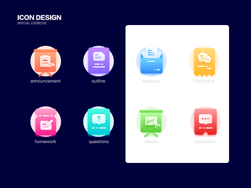 icon Design by Julius on Dribbble