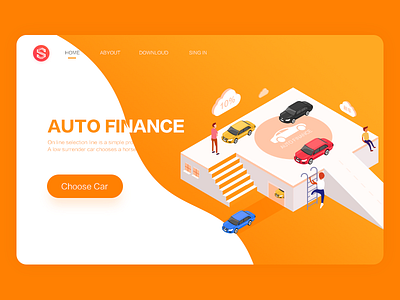 Auto Finance 2.5d，ui