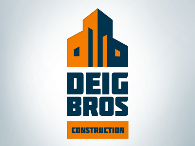 Deig Bros Logo, #6 branding identity logo