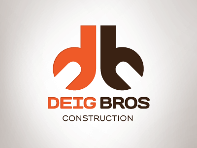 Deig Bros Logo, #5 branding identity logo