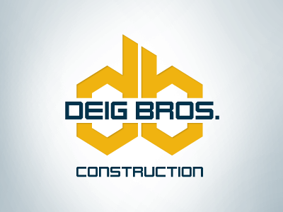 Deig Bros Logo, #4 branding identity logo