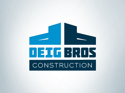 Deig Bros Logo, #2 branding identity logo