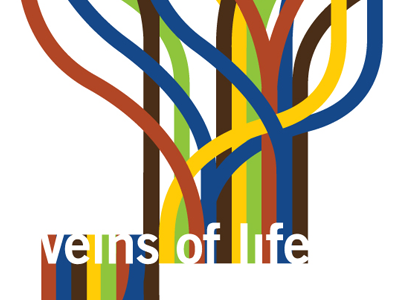 Veins of Life design infographic motion
