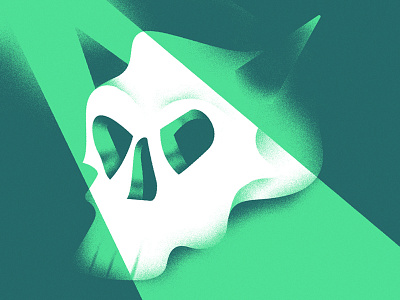 Evil Skull andrea rubele design gif graphic design illustration illustrator skull