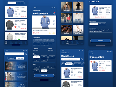 Snsta Fashion Shopping App (Customer) fashion interaction design ios mobile mobile app design mobile ui online shopping product page products products page shopping app shopping experience ui ui design uiux ux ux design uxui
