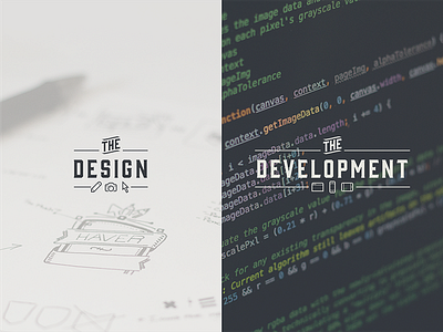 Design & Development design development layout mockup pane personal portfolio site split web