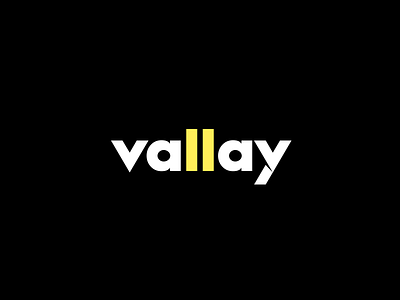 Vallay Wordmark branding logo wordmark work