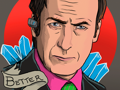 Better Call Saul better call saul breaking bad drawing illustration portrait