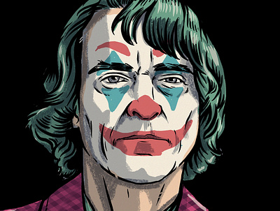 Can you call me Joker clown comics design drawing illustration joker monsters portrait