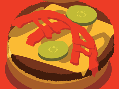 Hoan Bridge Burger avatar burger cheeseburger food hamburger hoan bridge icon logo milwaukee onmilwaukee twitter