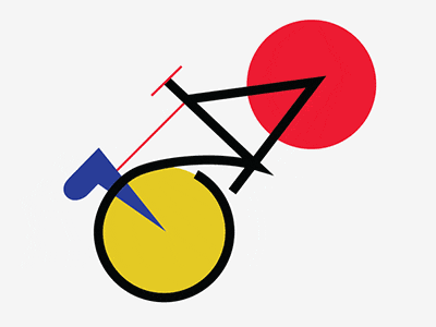 24 Bike sticker element