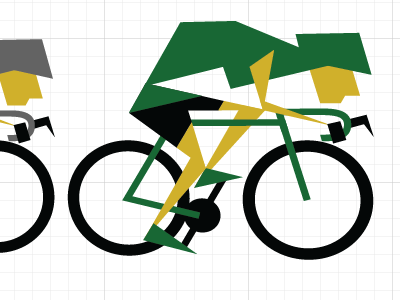 Paper Bike Racer bicycle bike bike racing board game cycling game geometric paper bike racer racing