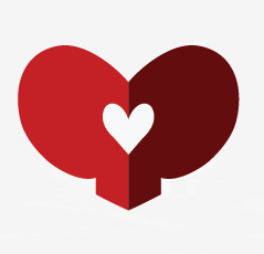 The Active Pursuit heart logo rejected sport
