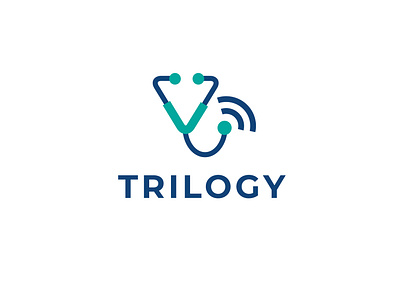 Trilogy Logo Design brand identity branding business design health icon illustrator logo medical minimal vector