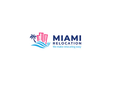 Miami Relocation Logo modern